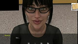 Katie Teases with Big Ass in 3D Anime