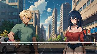Horny Girlfriend Ripped His Shirt Off in Bluring the Walls Romance Hentai Game Ep 2 - What’s Next?
