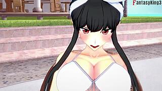 Is yor forger's bikini pool sex in spy x family hot?