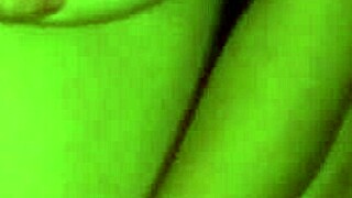 i seduce my girlfriend by caressing her big tits on camera
