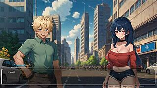 Horny Girlfriend Ripped His Shirt Off in Bluring the Walls Romance Hentai Game Ep 2 - What’s Next?