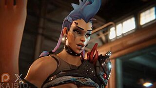 junker queen catches a thief and takes control with her dominance