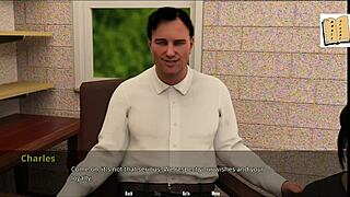 Katie Teases with Big Ass in 3D Anime