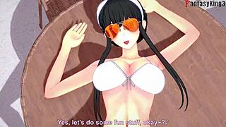 Is yor forger's bikini pool sex in spy x family hot?