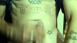 Jason jerks off solo on his break again