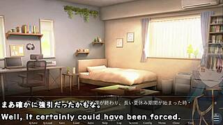 Intense hentai machine fucks crossdressing character