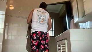 fucking my best friends wife while he is in the living room