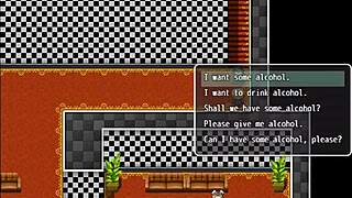 Exploring brothel, talking to three cute prostitutes?