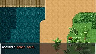 tanned natsuki in hentai game ep 14, her massive ass spanked so good, oops