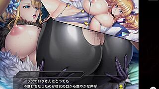 Taimanin RPGX Ragnarok Part 2: Big Tits Fucking Monster Cock