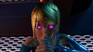 Samus comes alive in steamy Rule 34 hentai animation