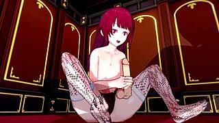 Man, this 3D hentai with big ass and big tits is wild! 😍