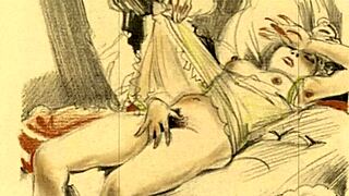 uh, i think these vintage erotic drawings are super hot