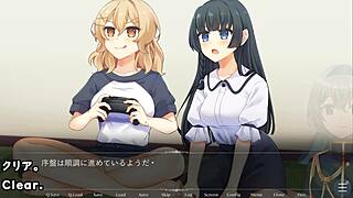 Intense hentai machine fucks crossdressing character