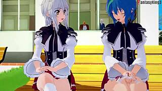 curious about hs dxd ntr madness chapter 5? my new friend trailer drops wild 3d cartoon on sheer fantasyking3