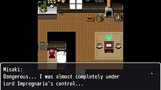 tanned natsuki in hentai game ep 14, her massive ass spanked so good, oops