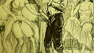 i can’t stop obsessing over these vintage erotic sketches