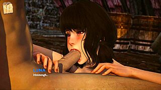 Curvy Hentai Babe Sucks Big Cock in Eternum 225.