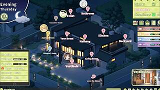 summer clover harem hentai game ep 10, cum twice on her cute brunette face