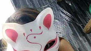 POV blowjob with Asian busty girlfriend sucking your cock 😍