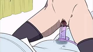 Naruto, Sakura, and Hinata in Raw Anal Cartoon Action for Intense Pleasure