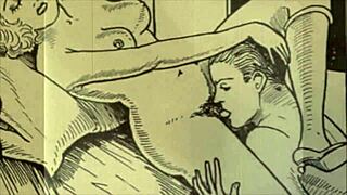 i can’t stop obsessing over these vintage erotic sketches