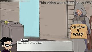 hey, wanna know who i filled up in 18titans part 28 with starfire and jinx?