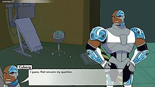 hey, wanna know who i filled up in 18titans part 28 with starfire and jinx?