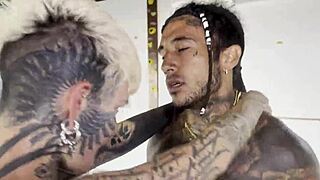 Sexy Tattooed Princess Trains with DamiLvvs