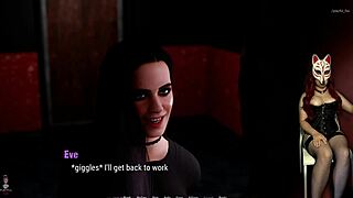 Stripper gives a wild blowjob in a night club from Tales Deep Eve 7