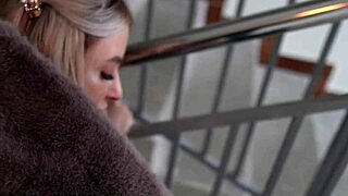 damn, unplanned hallway sex almost got us caught in public!