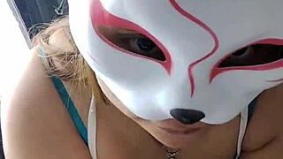 POV blowjob with Asian busty girlfriend sucking your cock 😍