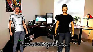 yo, cheating wife craving that black rod in 3d porn game! 😜