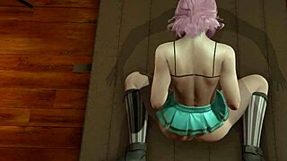 Alisa Bosconovitch Sucks and Fucks Hard in 3D Uncensored Action