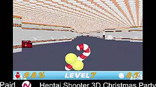 Hentai shooter throws a wild 3D Christmas party with uncensored monster action.