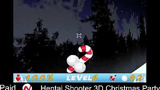 Hentai shooter throws a wild 3D Christmas party with uncensored monster action.