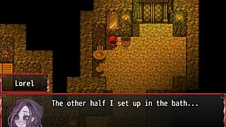 Unreal! Harem in Another World Hentai Game Ep 18 Shows Magic Bath Peephole Squirting!