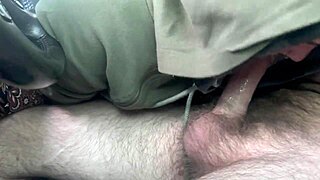 Fromeb sucking cock in the car