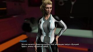 Teen cartoon babe gets creampied in Waterworld game E1 90