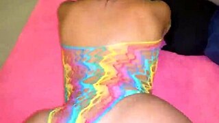 Bold Threesome With Big Tits Latina.