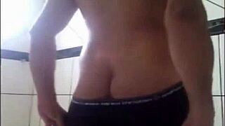 Boys with Piercings on Their Cocks Jerking Off and Cumming Hard.