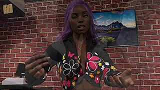 Just chilling with Alternate Existence 58 in this wild anime game.