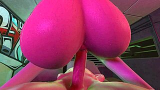 Cyberpunk whore drives me wild in 3d sfm japanese animation