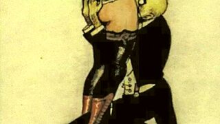 Vintage Erotic Drawings with Retro Hairy Vibes