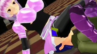 Millis in Girl B Hero wild hentai action scenes