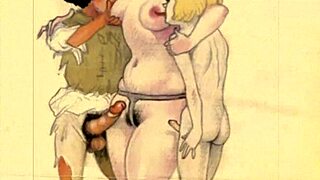 Vintage Erotic Drawings with Retro Hairy Vibes