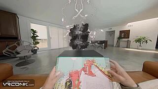 vr conk beautiful latina stepsister mary rides shazams cock and eats his cum in cosplay parody pt 1