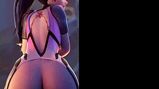 overwatch widowmaker gets bent over in hot 3d hentai compilation