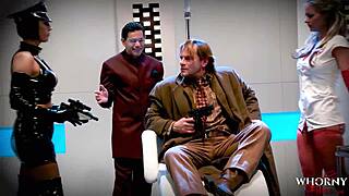 Ever seen Whornyfilms' kinky parody orgy with hot latex babes diving into action?