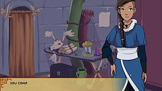 In four elements trainer book one part three, characters embark on parody adventures